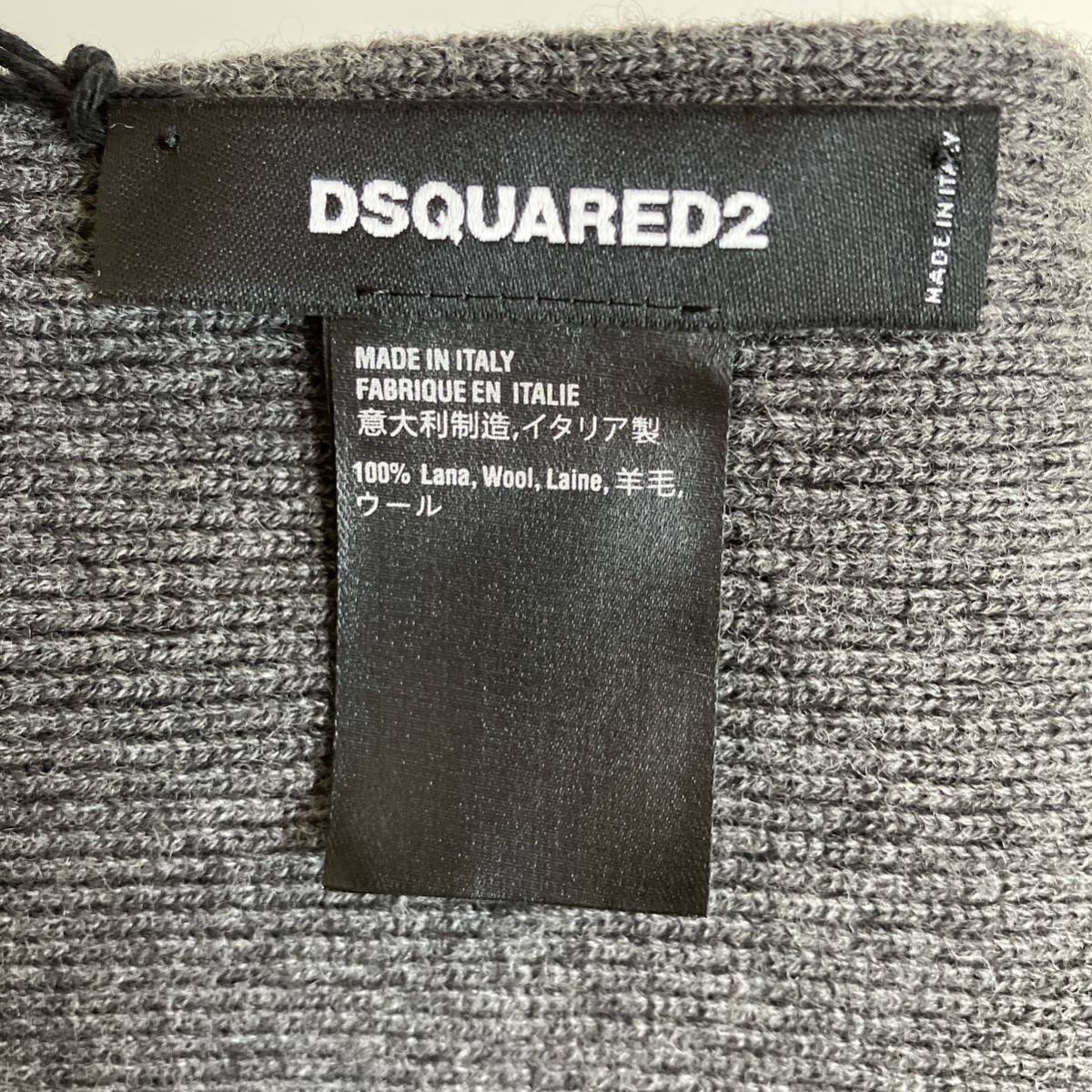 DSQUARED2 ディースクエアード マフラー メンズ ユニセックス_画像3