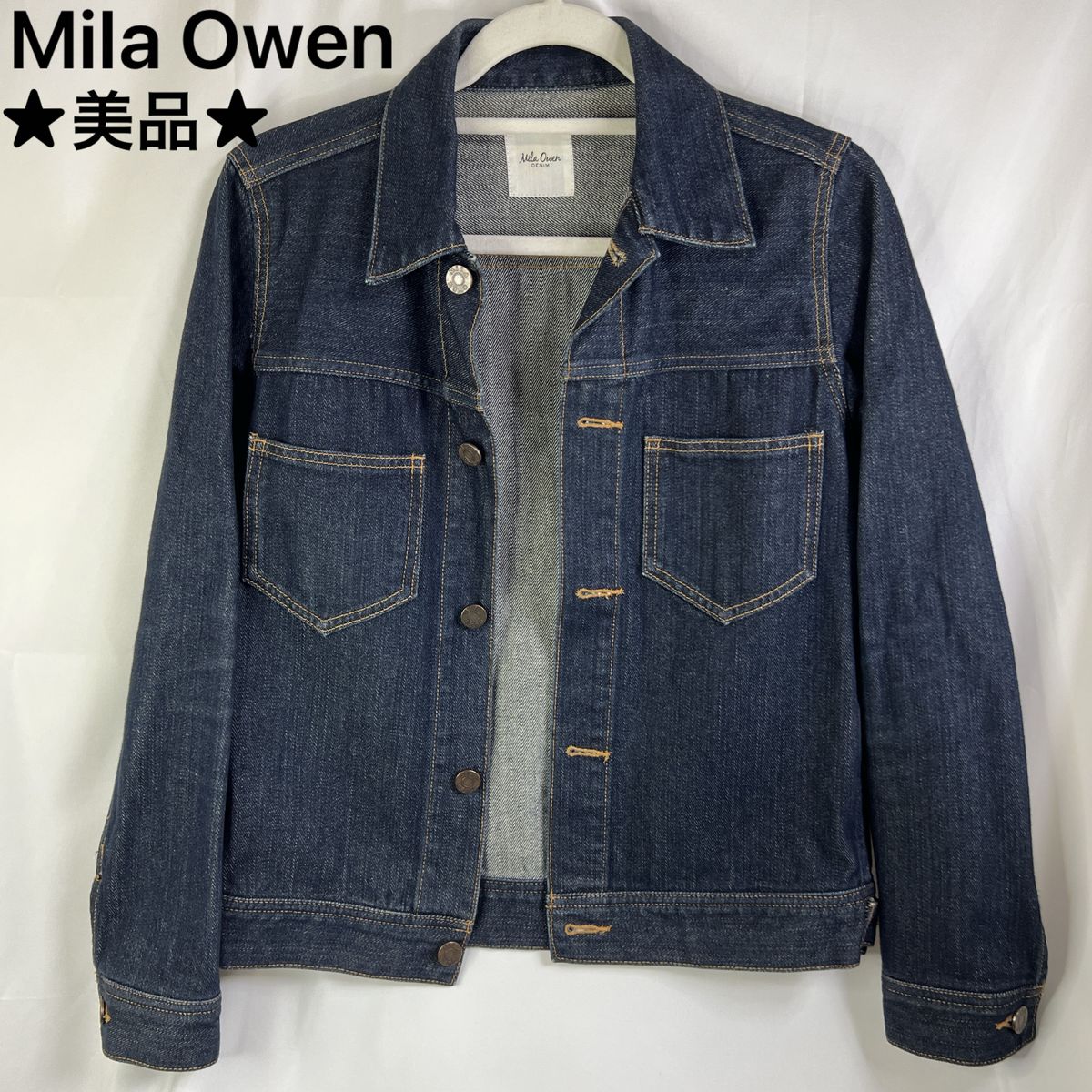 美品★Mila Owen ミラオーウェン　デニムジャケット　Gジャン　アウター