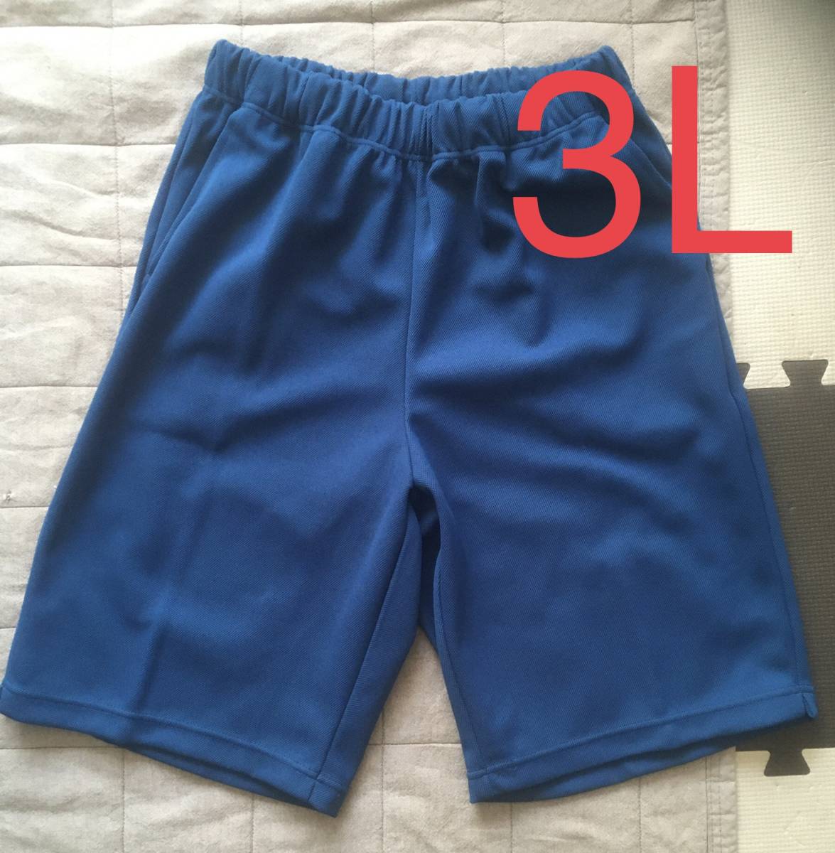  unused gym uniform shorts 3L large size made in Japan school jersey school jersey physical training put on school designation short punt re bread 