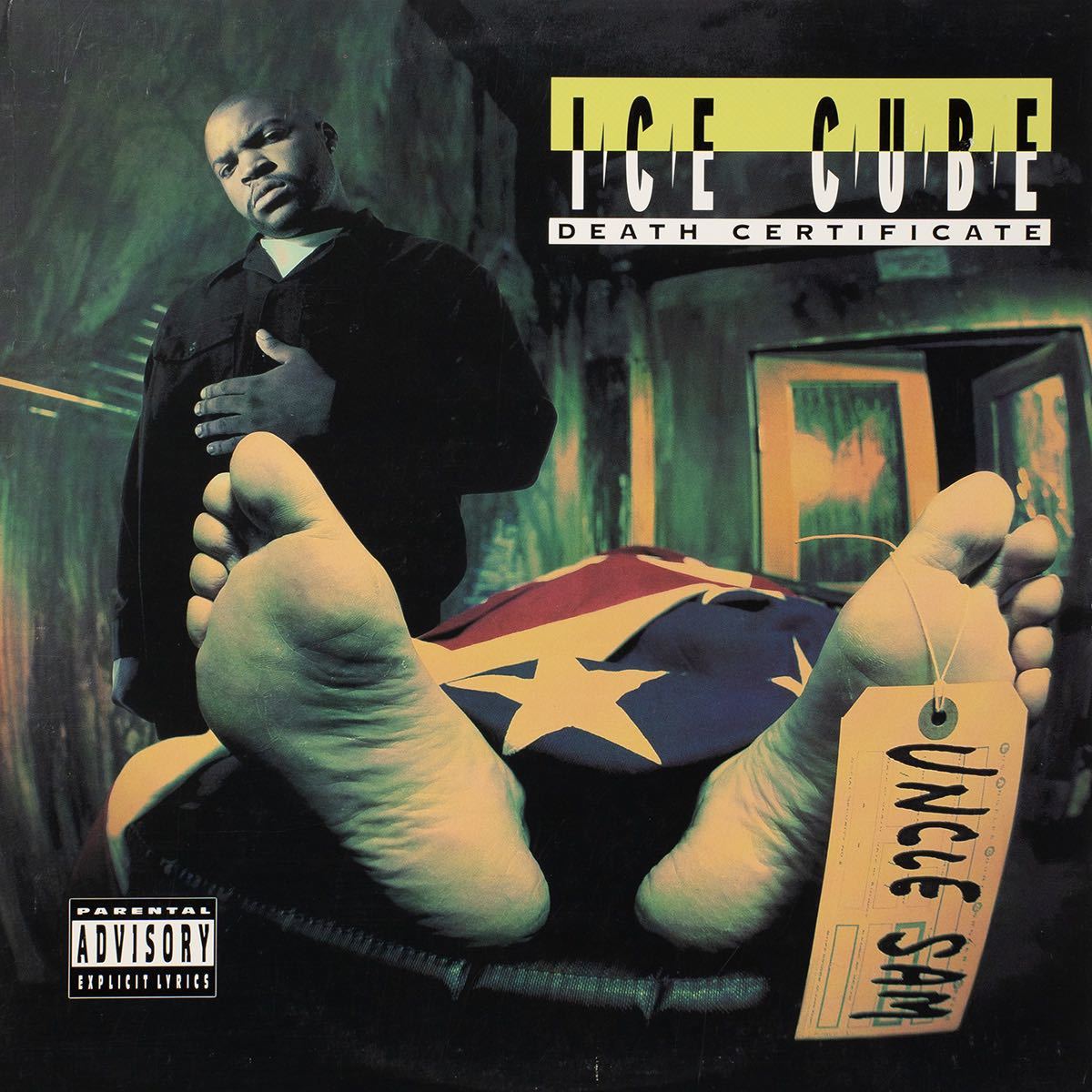 USオリジナル盤 Ice Cube Death Certificate LP レコード