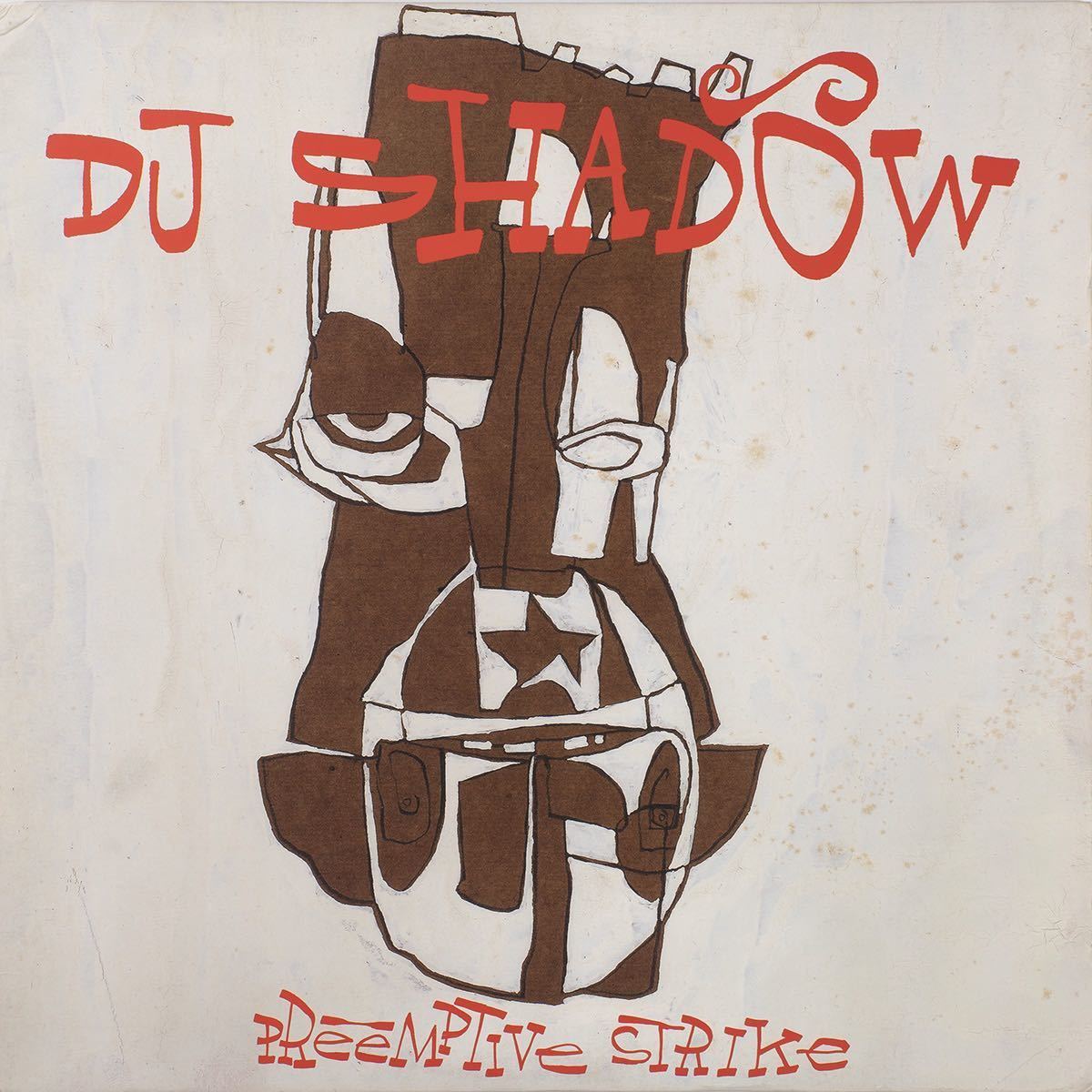 US盤 DJ Shadow Preemptive Strike LP レコード_画像1