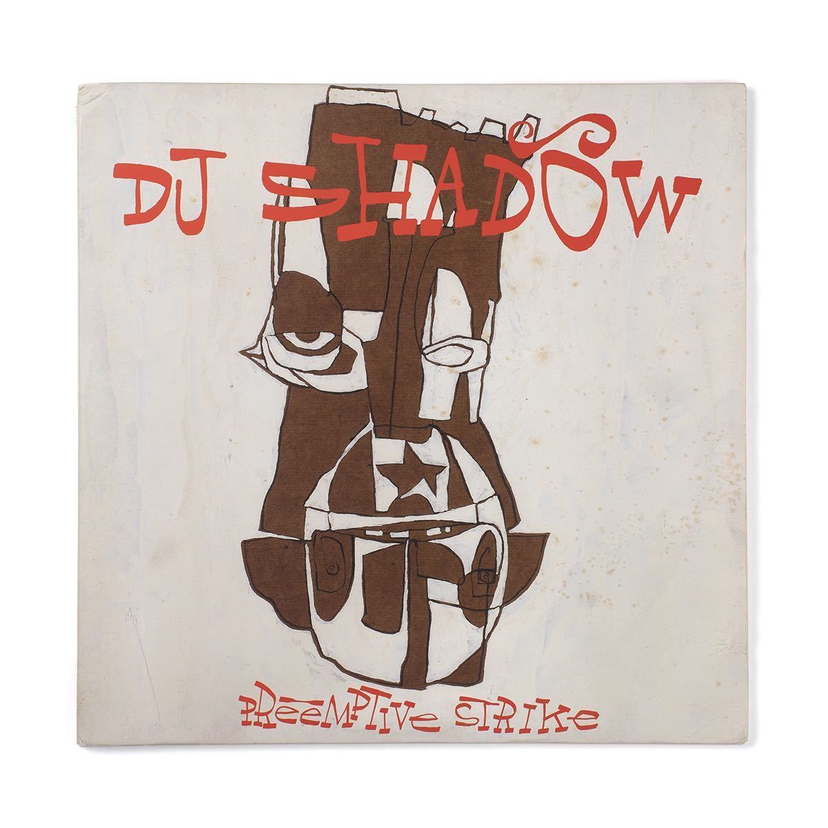 US盤 DJ Shadow Preemptive Strike LP レコード_画像3