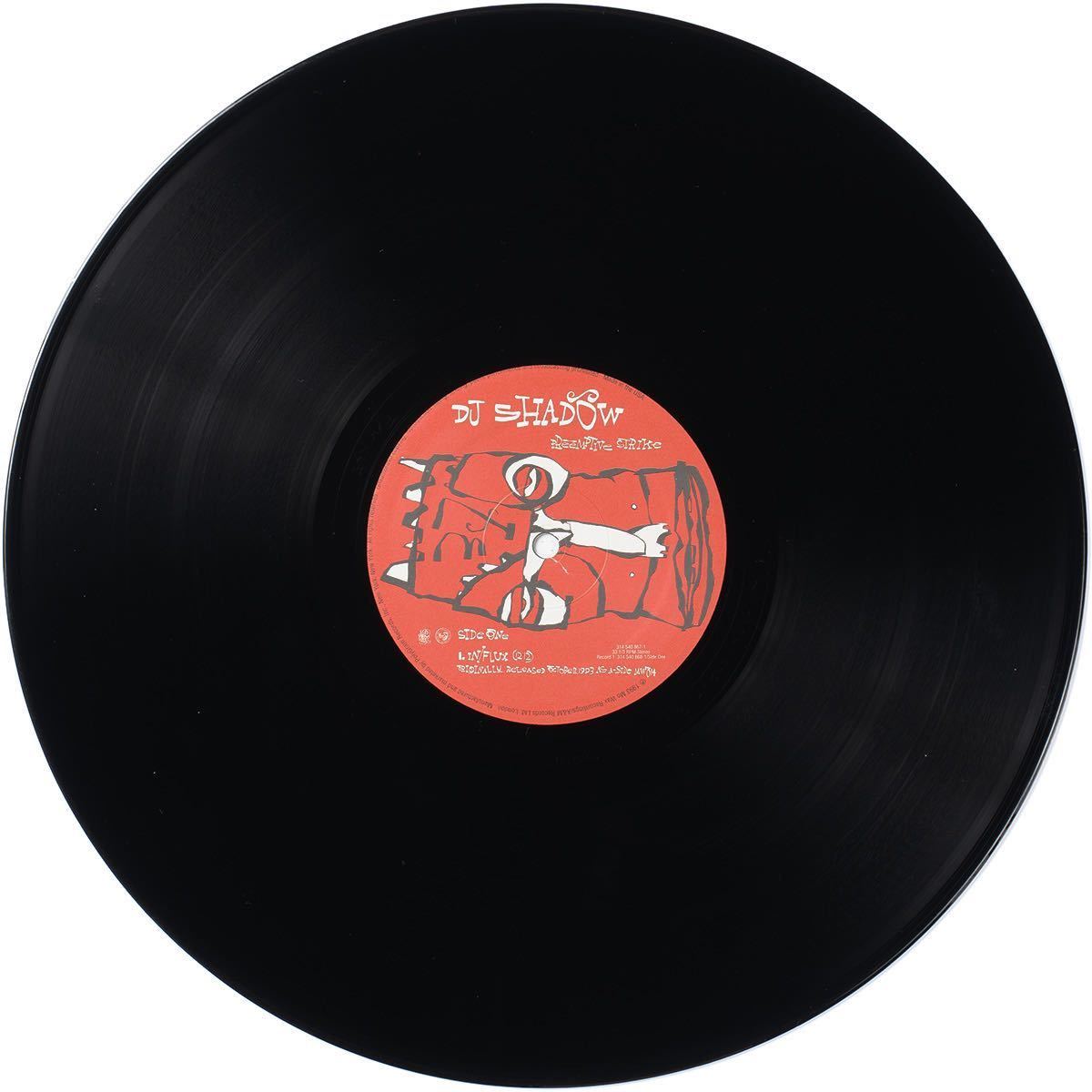 US盤 DJ Shadow Preemptive Strike LP レコード_画像6