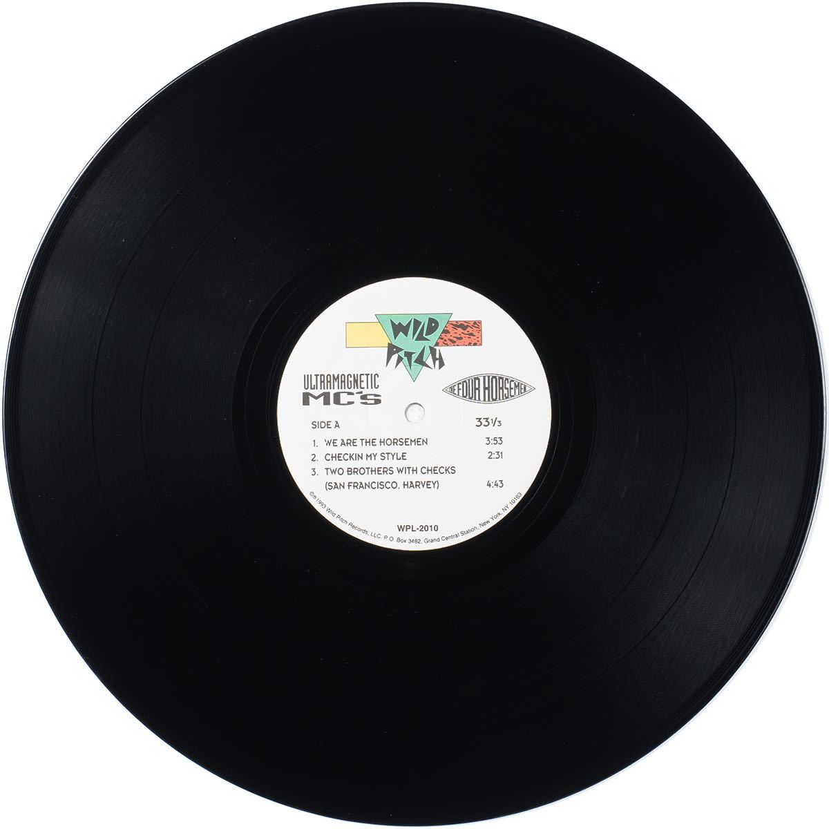 US盤 Ultramagnetic Mc's The Four Horsemen D. J. Special Double Vinyl LPレコード_画像3