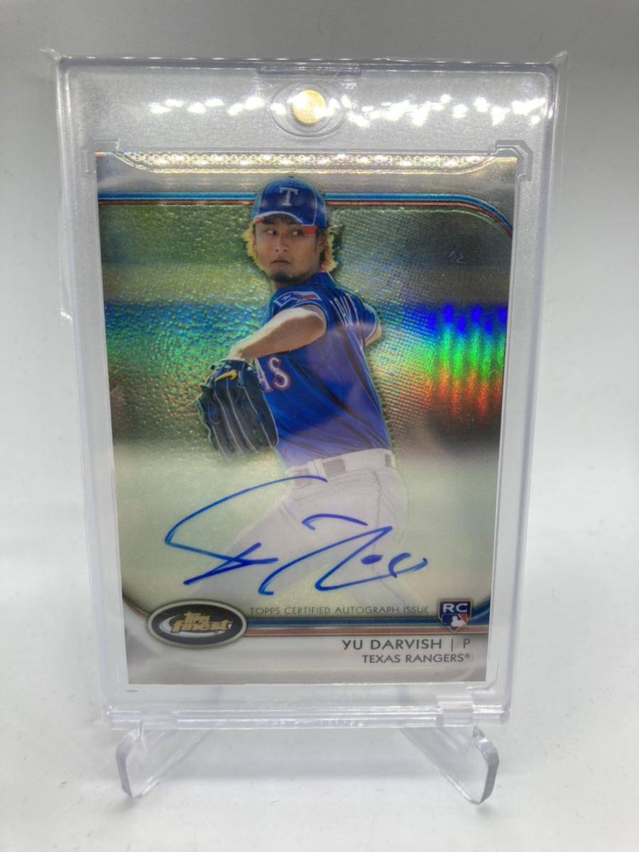 Yu Darvish 2012 Topps Finest Rookie Refractor Auto RC Rangers /198 ダルビッシュ　サイン_画像1