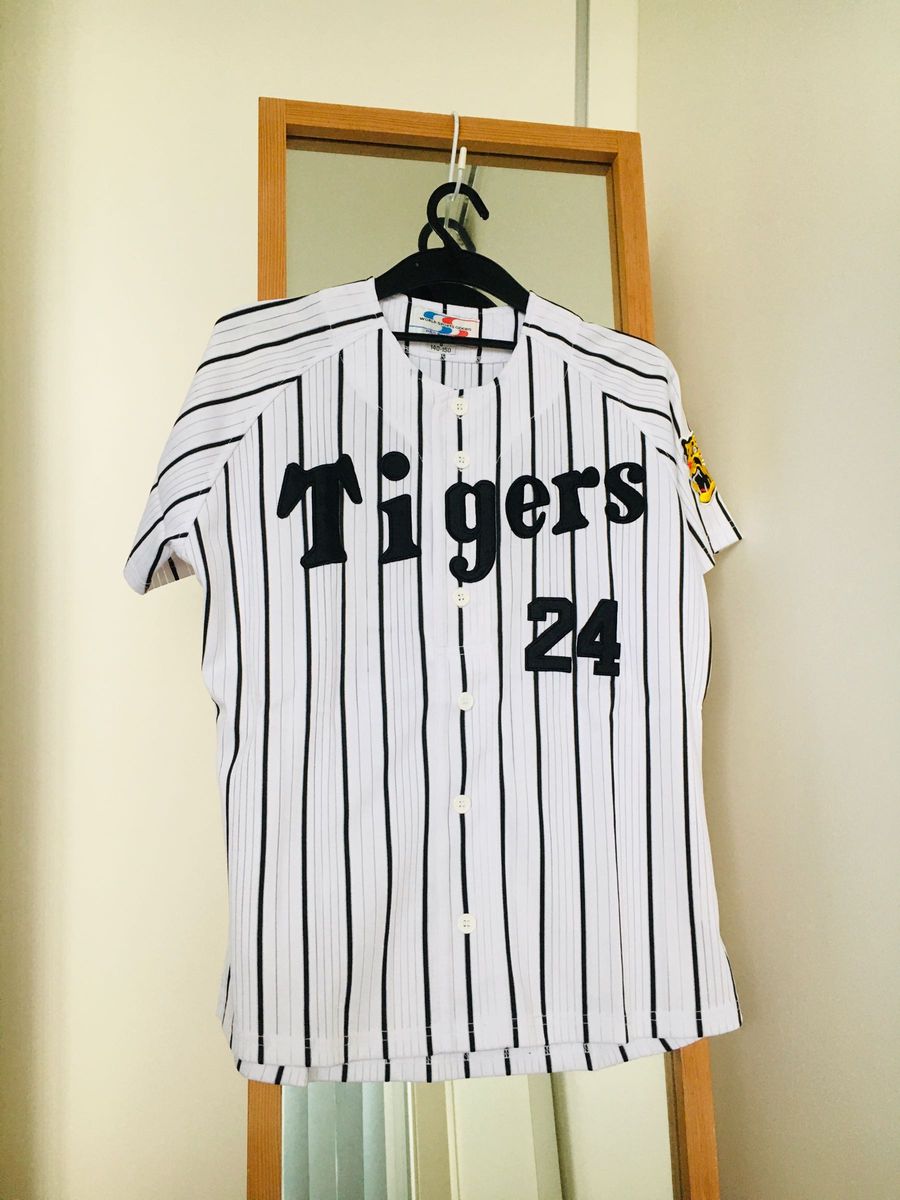 阪神タイガース レプリカユニフォーム　桧山進次郎　24 桧山　Tigers  140cm 150cm