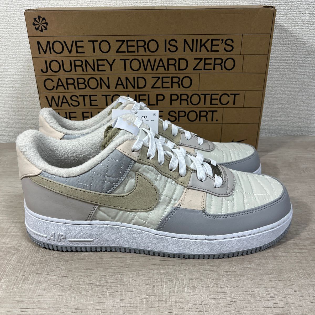 1円スタート売切り 新品未使用 ナイキ NIKE エアフォース 1 ネクストネイチャー スニーカー AIR FORCE 1 07 NN ホワイト 30cm_画像3