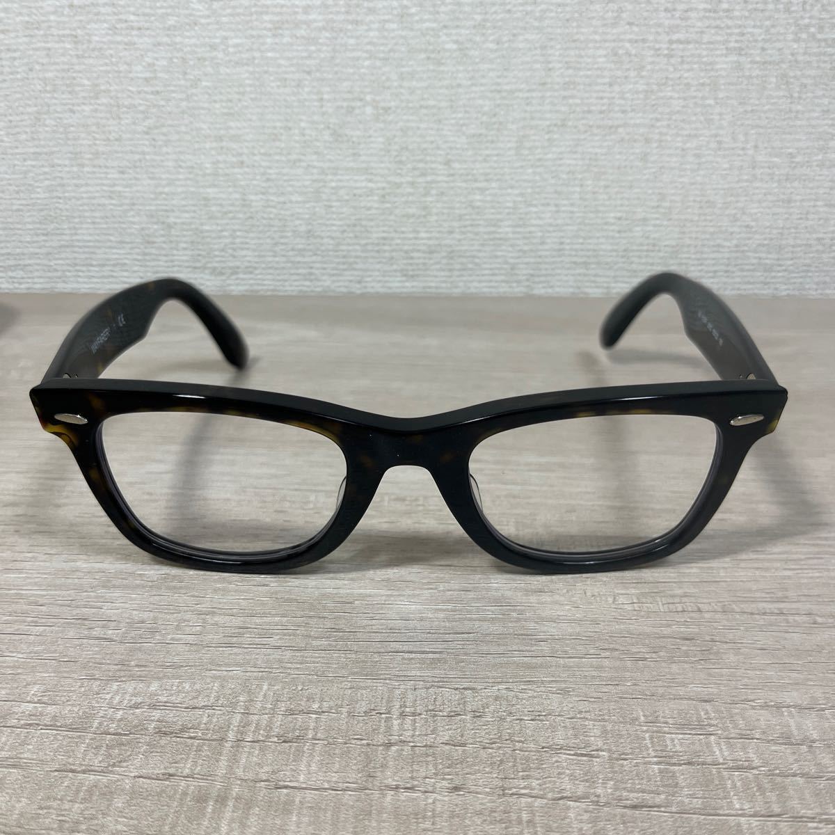 1円スタート売切り 新品未使用 Rayban ウェイファーラー レイバン RB5121F 2012 WAYFARER メガネ サングラス 眼鏡 伊達メガネ べっ甲_画像2