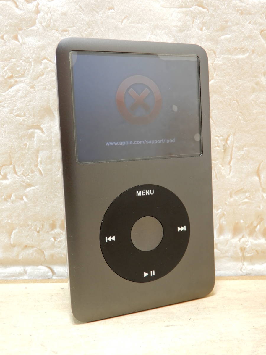 U2709★\１～Aplle/アップル　家庭用　iPod　classic/デジタルオーディオプレイヤー　160GB　model:A1238_画像1