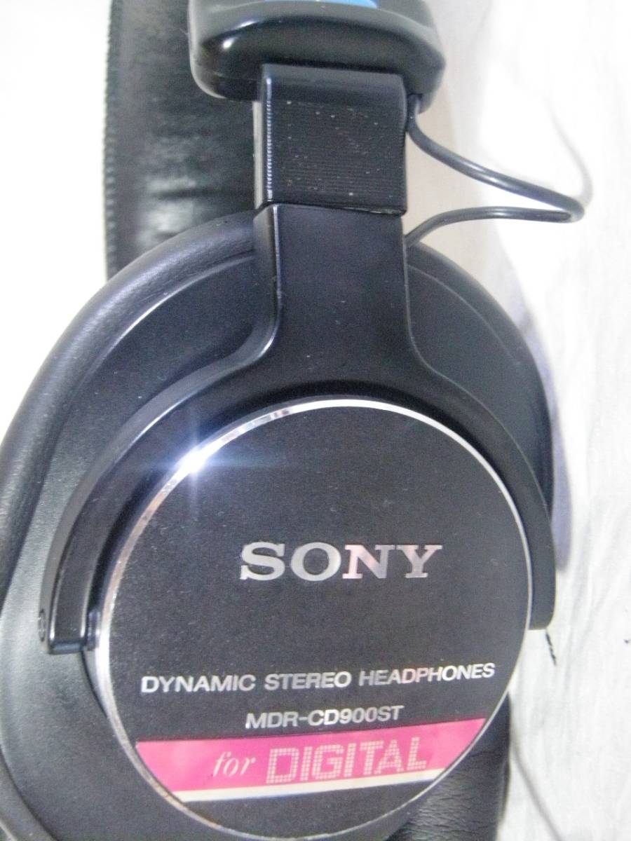 SONY MDR-CD900ST イヤーパッド新品互換品交換済 音出確認済 モニターヘッドホン　169_画像7