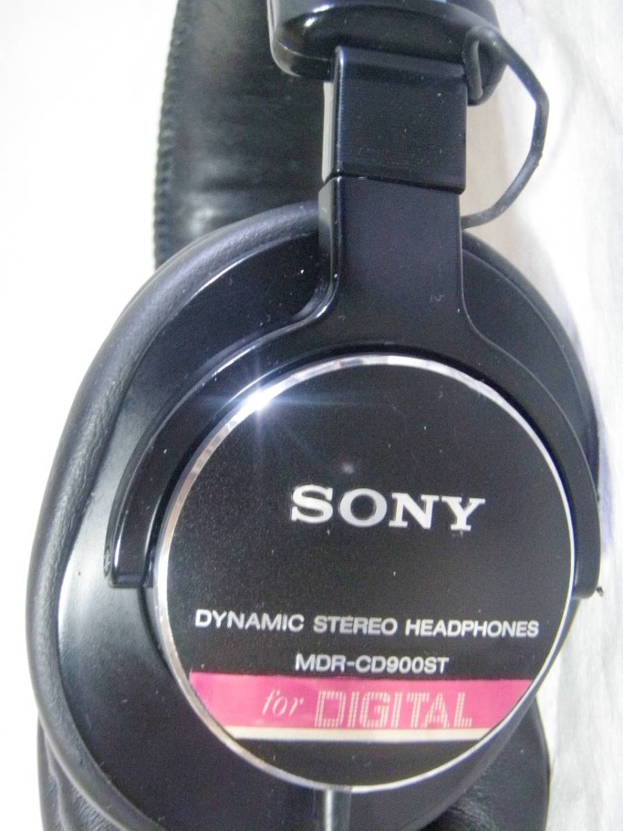 SONY MDR-CD900ST イヤーパッド新品互換品交換済 音出確認済 モニターヘッドホン　171_画像7
