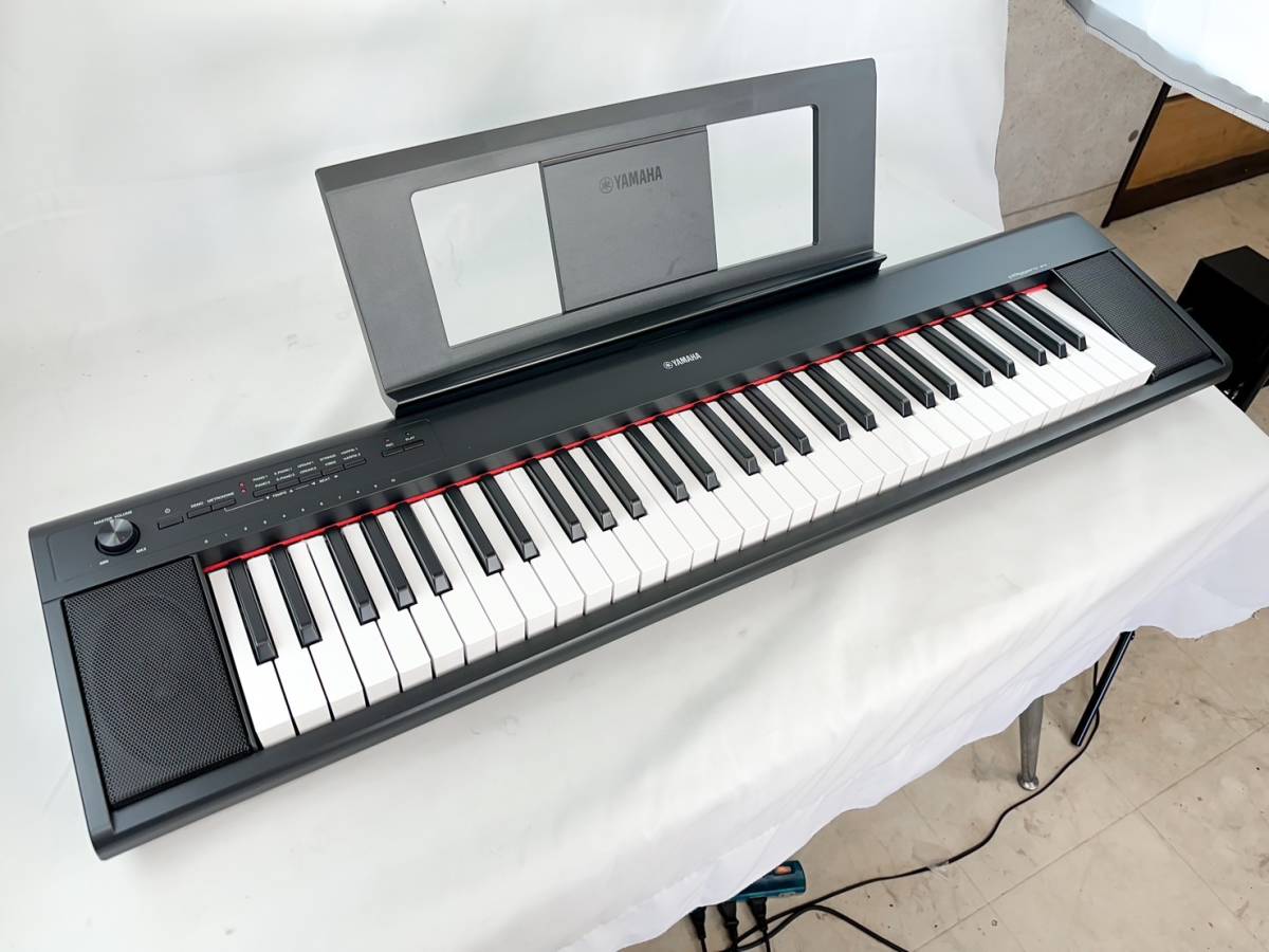 YAMAHA ヤマハ 電子キーボード 電子ピアノ piaggero NP-12B_画像1