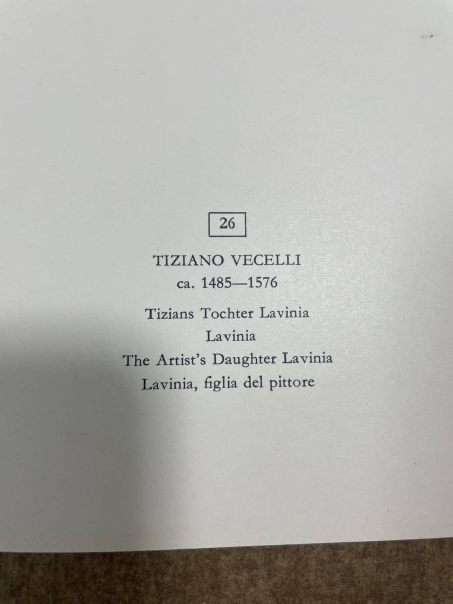 TIZIANO VECELLI LAVINIA ヴェチェルリオ　ティシィアーノ　娘ラヴィーニャの肖像_画像5