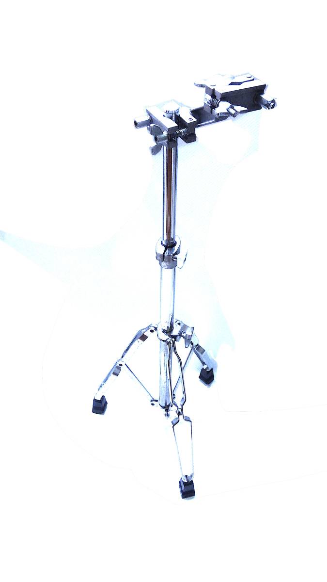 送料本文 PEARL ドラム スタンド 取り付け クランプ タム ドラム 音源 モジュール 等 多目的 金具 付 DRUMS STAND 即決有り 管理番号1211_画像1