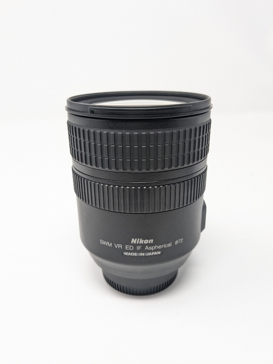 1円スタート Nikon ニコン AF-S VR ED 24-120mm F3.5-5.6 G 一眼レフカメラレンズ フード キャップ付_画像4