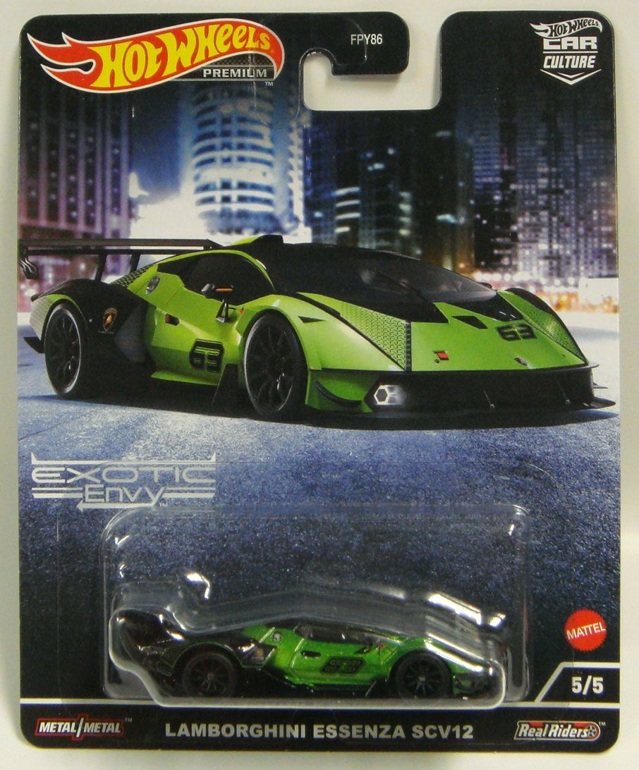 Hot Wheels【EXOTIV ENVY】LAMBORGHINI ESSENZA SCV12_画像1