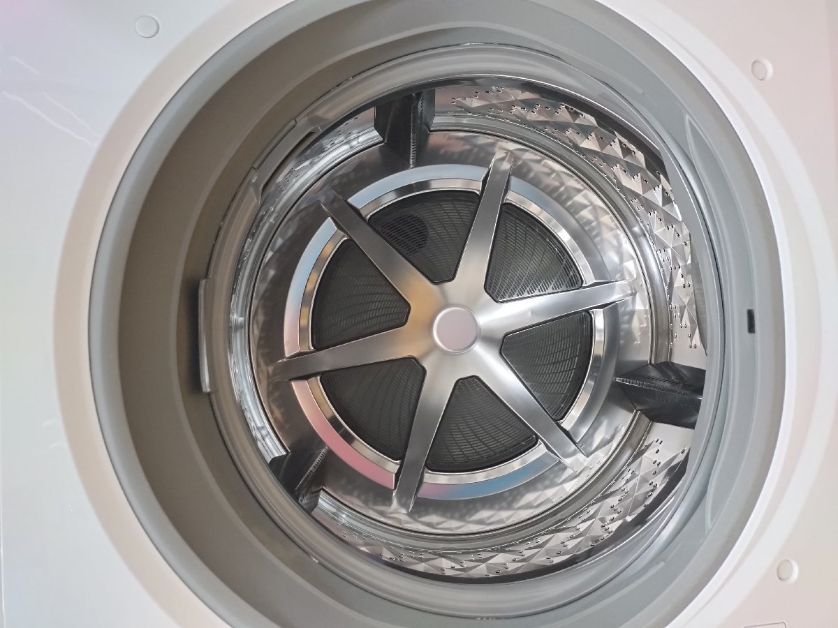 D102【千葉県/東京都限定　送料無料】7.0K 2021年製 パナソニック Panasonic ドラム式電気洗濯乾燥機 NA-VG750 R 洗濯7.0K/乾燥3.5K_画像4