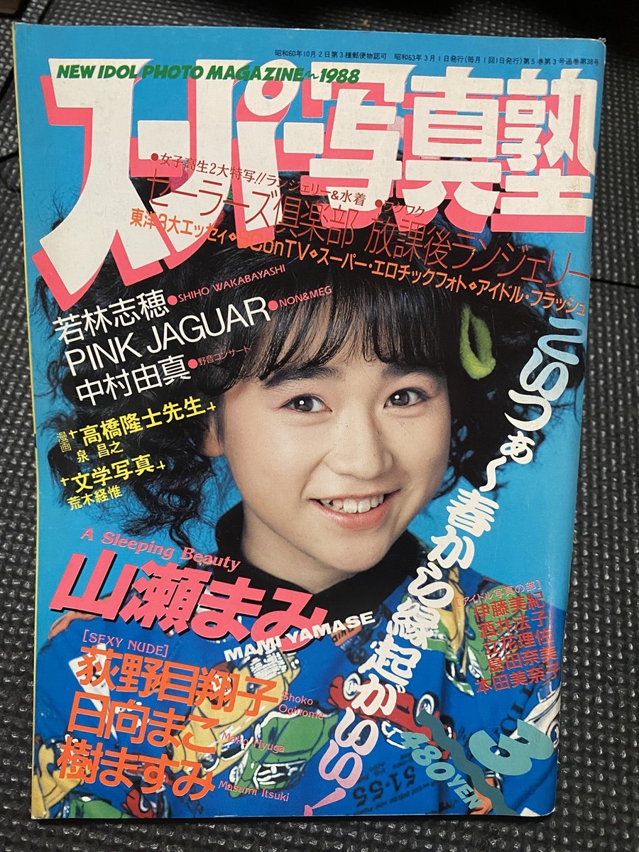 スーパー写真塾 1988年3月号 日向まこ 南伸坊 樹ますみ 甲子園 チアガール エアロビクス セクシーアクション系★W７９a2311_画像9