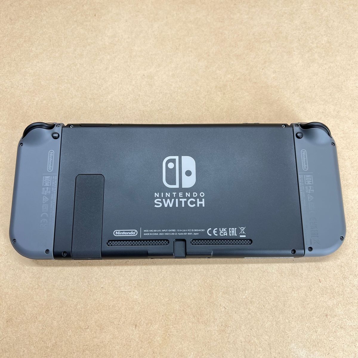 店舗印あり】《Switch》新型 グレー 2023年製 付属品完品 メーカー保証