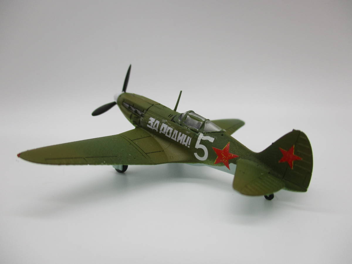 1/144 完成品 ソビエト空軍　戦闘機　ミグ-3 Mikoyan-Gurevich MiG-3　（夏期迷彩塗装）_画像4