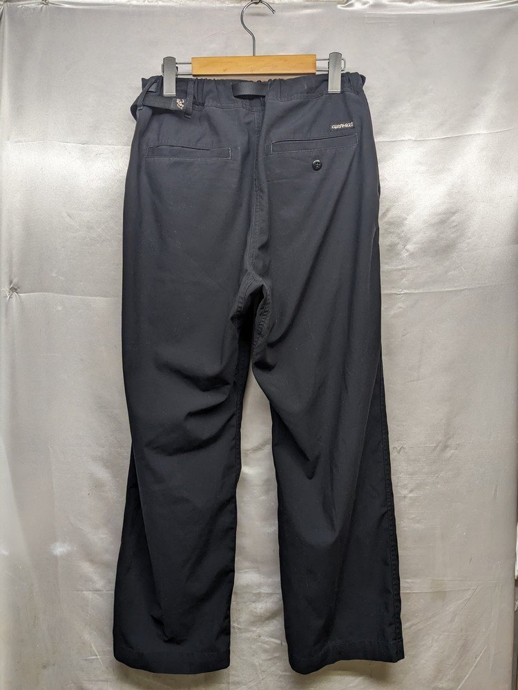 Gramicci グラミチ WEATHER WIDE TAPERED PANTS ストレッチテーパードパンツ GMP-21S1843 サイズ：M カラー：ブラック_画像2