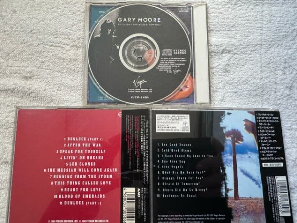 GARY MOORE Gary Moore оригинал альбом & одиночный CD3 шт. комплект AFTER THE WAR/dark days in paradise/STILL GOT THE BLUES(FOR YOU)