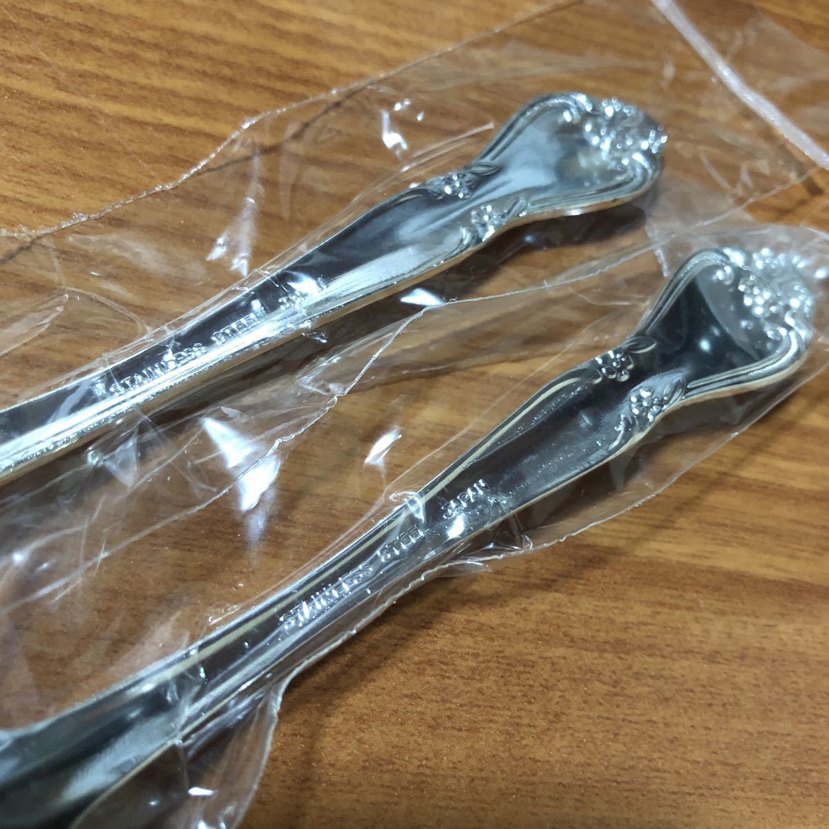 ( free shipping ) cutlery spoon Fork simple stainless steel desert spoon desert Fork made in Japan 