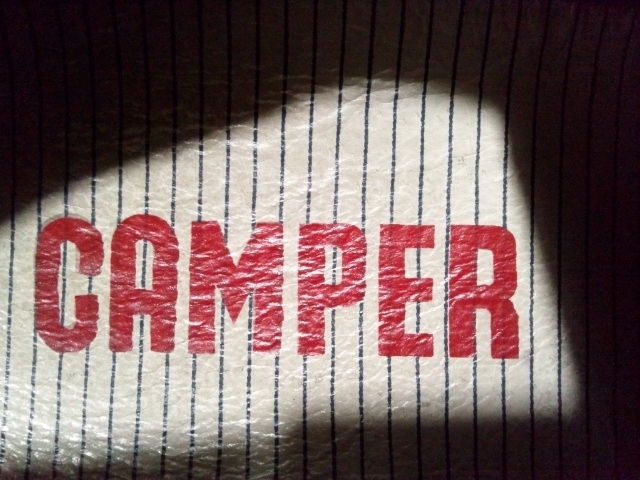 CAMPER カンペール Domus ドムス 黒 赤 ブラック レッド レザー ローカットスニーカー スリッポン エラスティックシューレース サイズ43_画像10