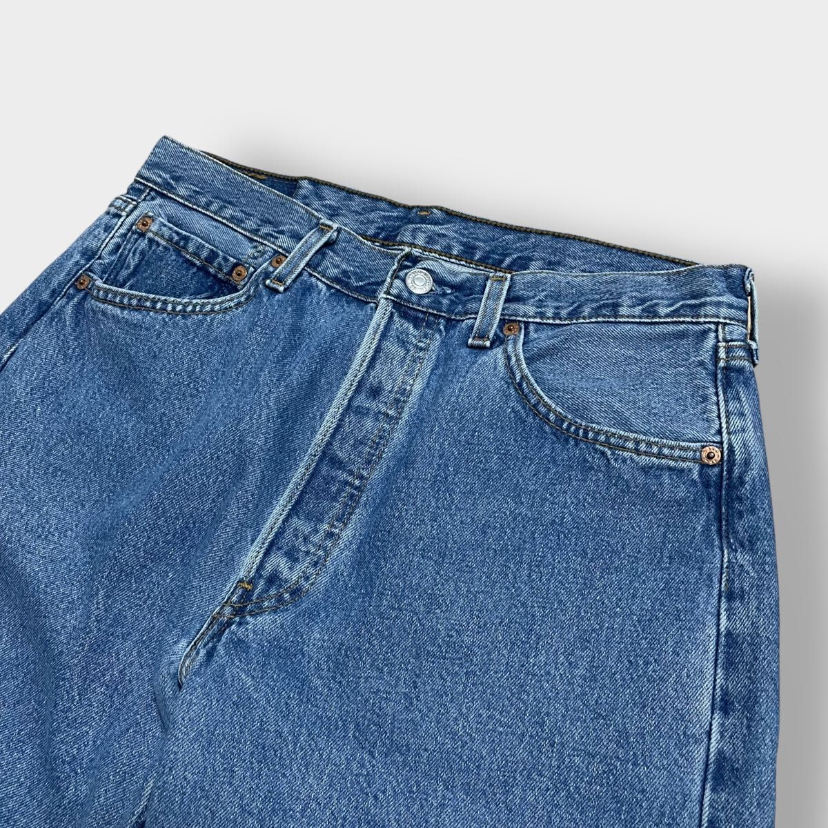 LEVI'S】90s USA製 501 デニム ジーンズ ジーパン W33 ボタン裏 LEVI'S】90s USA製 501 デニム ジーンズ ジーパン W33 ボタン裏