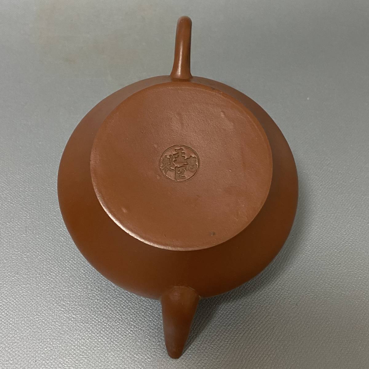 初品●清時代 陶磁器 朱泥 孟臣 留佩 水平 紫泥 急須 唐物 時代物 茶壷 煎茶道具 中国宜興 紫砂 中国美術_画像4