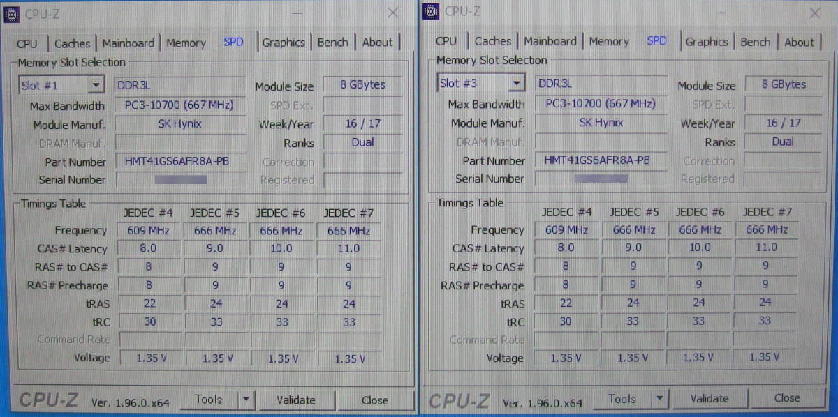 DDR3 16GB PC3-10600 8GB x2 MOTOEAGLE_画像3