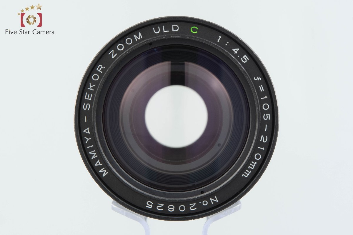 【中古】Mamiya マミヤ SEKOR ZOOM ULD C 105-210mm f/4.5 645用_画像7