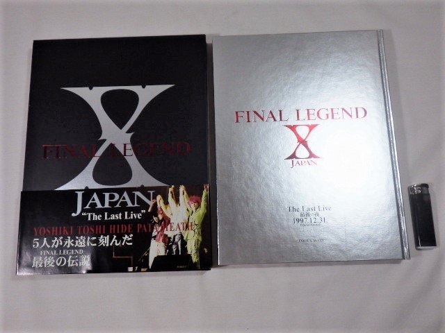 ■307：X JAPAN　FINAL LEGEND　The Last Live 最後の夜　写真集　1998年 初版■_画像1