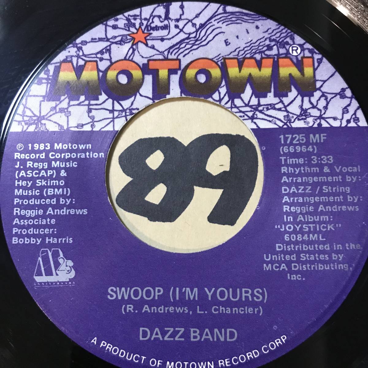 試聴 特集「今だから楽しめる80Sソウル」DAZZ BAND SWOOP (I’M YOURS) / BAD GIRL 両面EX+ _画像1