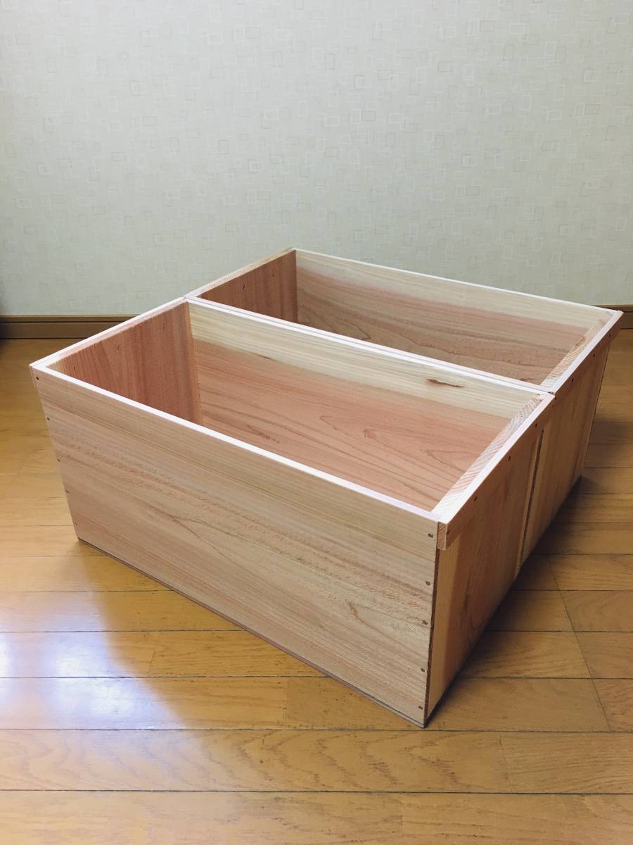 青森県　リンゴ箱　りんご箱　木製　木箱　２箱セット_画像2