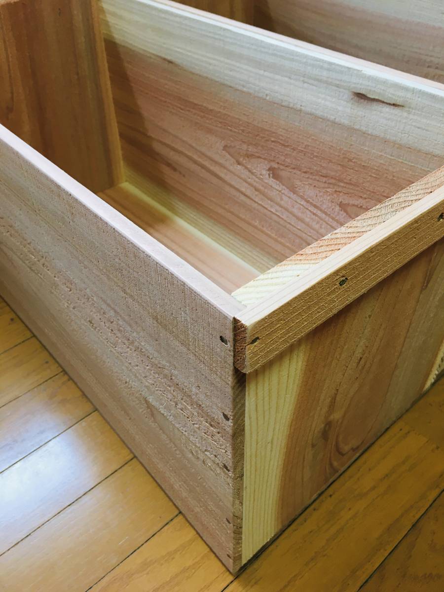 青森県　リンゴ箱　りんご箱　木製　木箱　２箱セット_画像4
