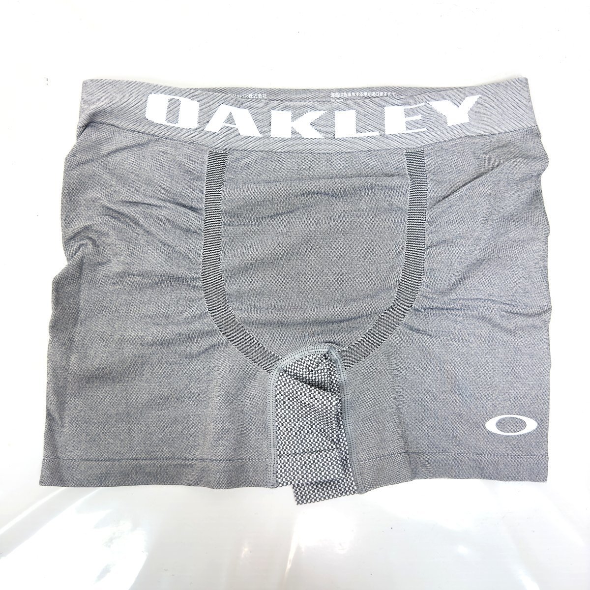 ★OAKLEY オークリー O-FIT BOXER SHORTS 7.0 ボクサーパンツ FOS901445 10W（WHITE-HTHR）サイズ(L)★送料無料★_画像1