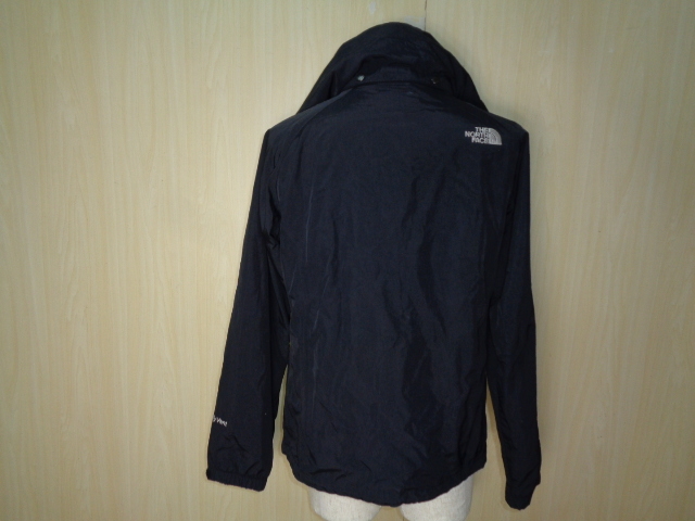 b487◆THE NORTH FACE ハイベントジャケット◆ザ・ノースフェイス size:90(L) ブラック ポリ素材 HYVENT防水仕様 海外輸入品 5K_画像5