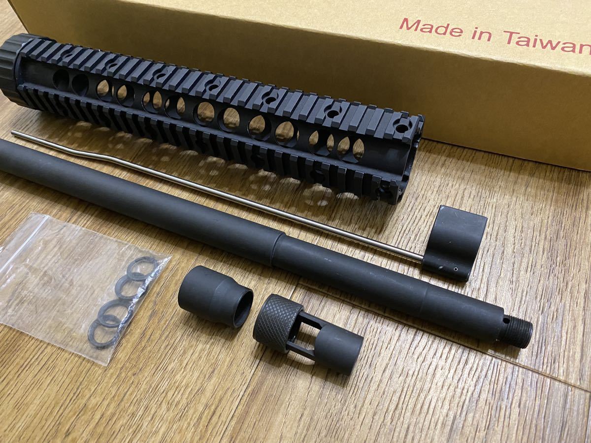 Z-Parts GHK Mk12 Mod1 フロントコンバーション キット( M4 Mk18 zparts ) スチールバレル_画像3