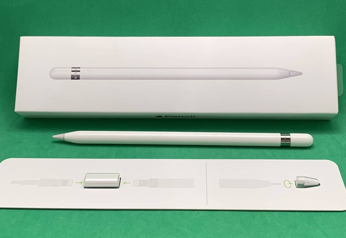 美品 Apple Pencil 第1世代 アップルペンシル MK0C2J/A ホワイト