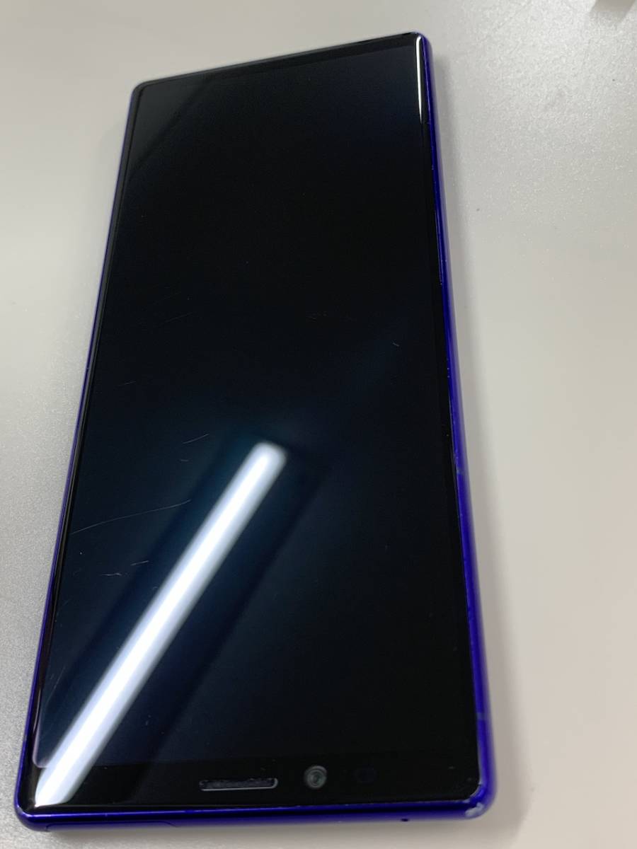 ★激安 Xperia 1 64GB SIMロック解除済み 最大容量良好 格安SIM可 docomo ○ SO-03L パープル MR-742 A-3_画像9