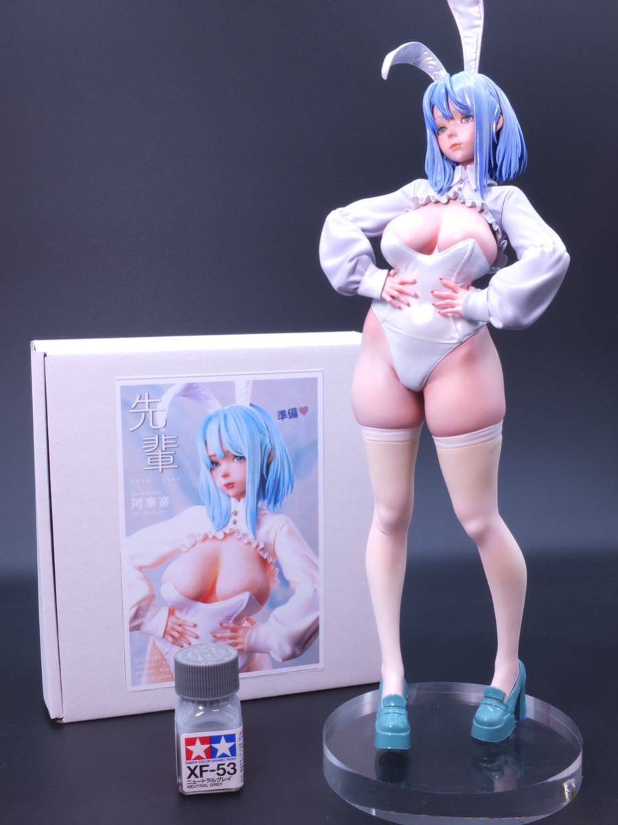 【塗装完成品】Bunny Girl 先輩 1/7・Yudaxia・ワンフェス・フィギュア・ガレージキット _画像10