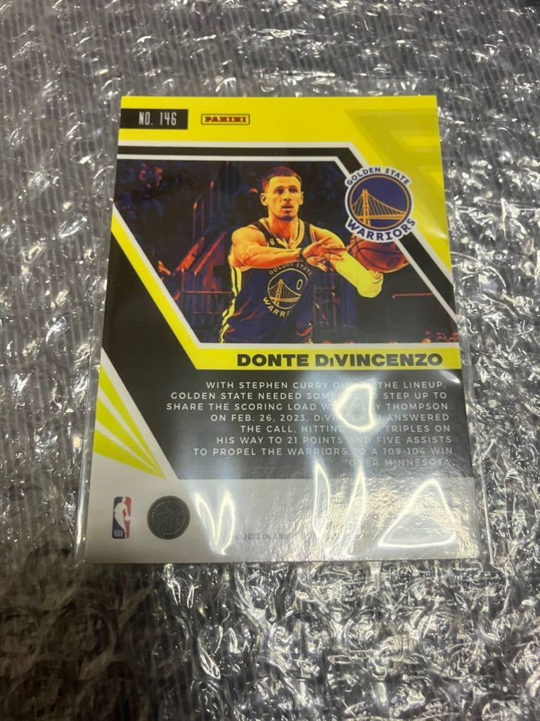 NBAカード PANINI FLUX DONTE DIVINCENZO Silver PRIZM_画像2