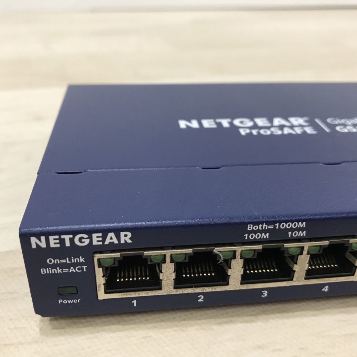 ①NETGEAR ネットギア 8ポートスイッチングハブ GS108ｖ4[N9218]_画像3