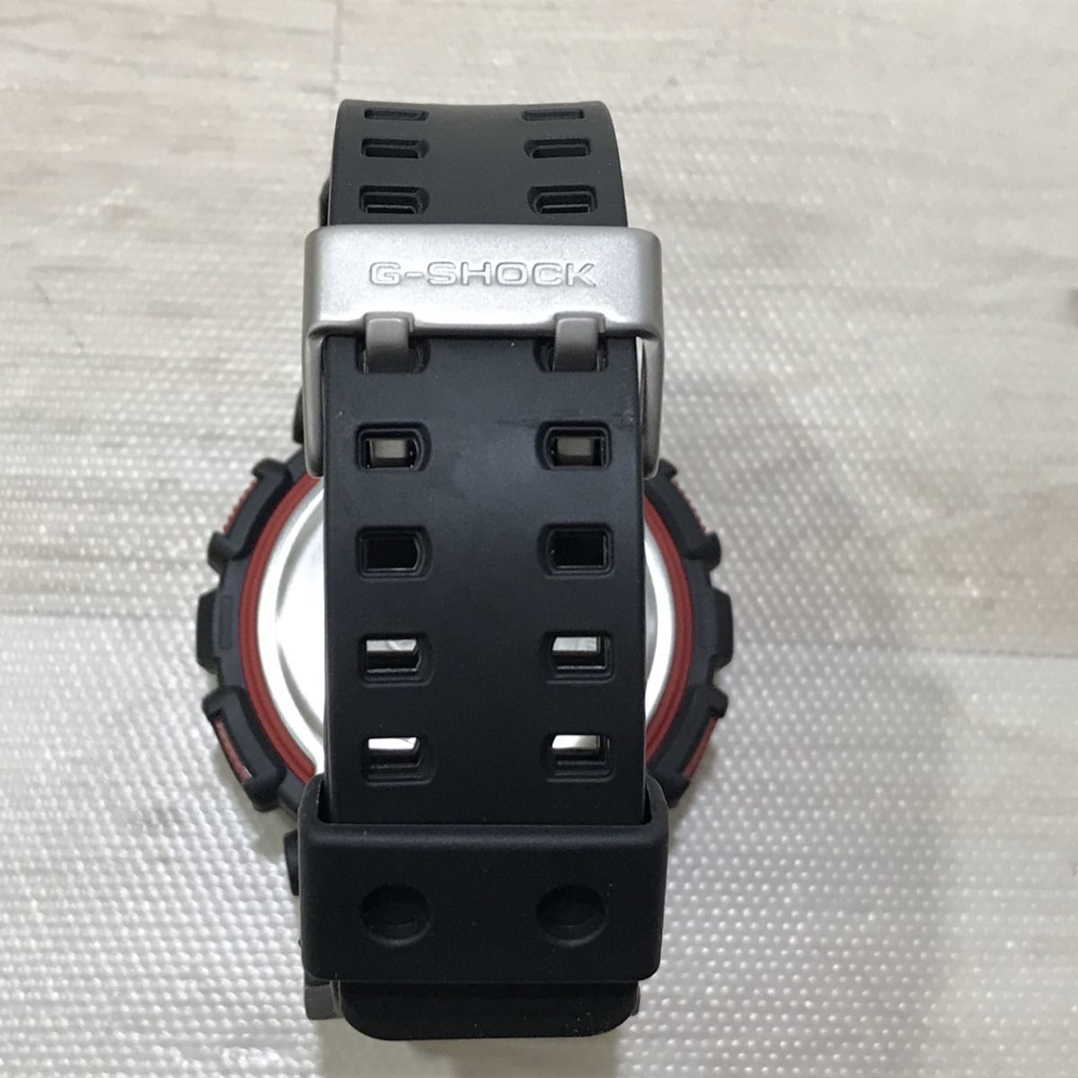CASIO カシオ G-SHOCK Gショック アナデジ GA-100-1A4ER メンズ 腕時計 稼働品[N9351]_画像8