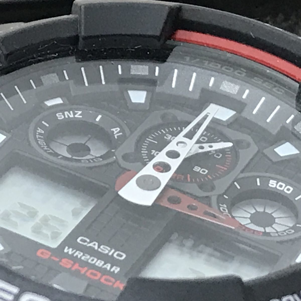 CASIO カシオ G-SHOCK Gショック アナデジ GA-100-1A4ER メンズ 腕時計 稼働品[N9351]_画像4