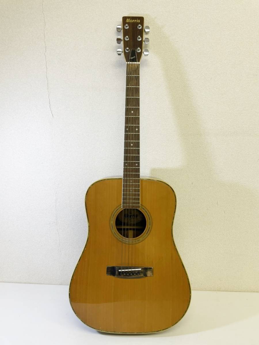 8【C7598】　Morris モーリス アコースティックギター W-25 ACOUSTIC GUITAR　弦楽器_画像1