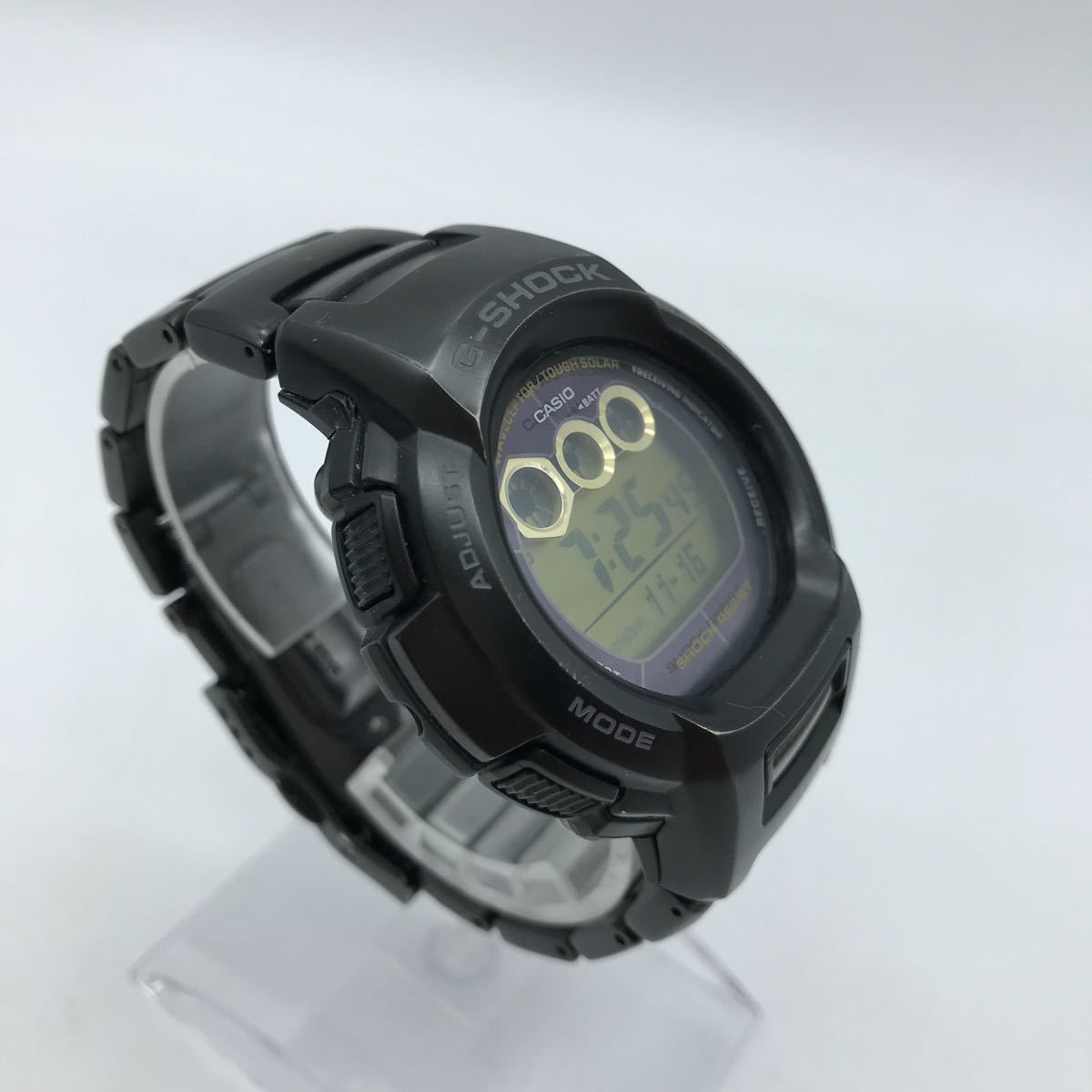 CASIO カシオ G-SHOCK GW-600BTJ 電波 ソーラー デジタル 腕時計 メンズ The G 動作品_画像2