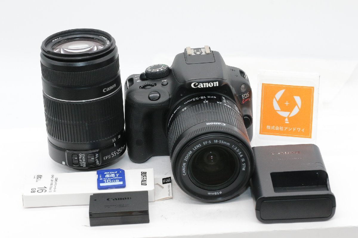 極上品/動作保証】CANON EOS KISS X7 + レンズ2本(シャッター 極上品/動作保証】CANON EOS KISS X7 + レンズ2本(シャッター