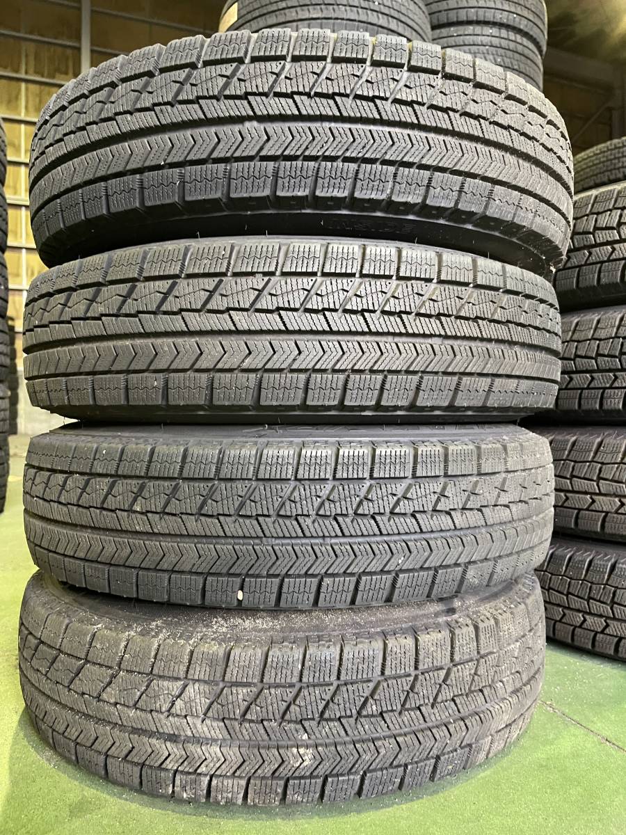 バリ山145/80R13 75Q　鉄ホイール・激安!!4本セット価格 1559_画像1